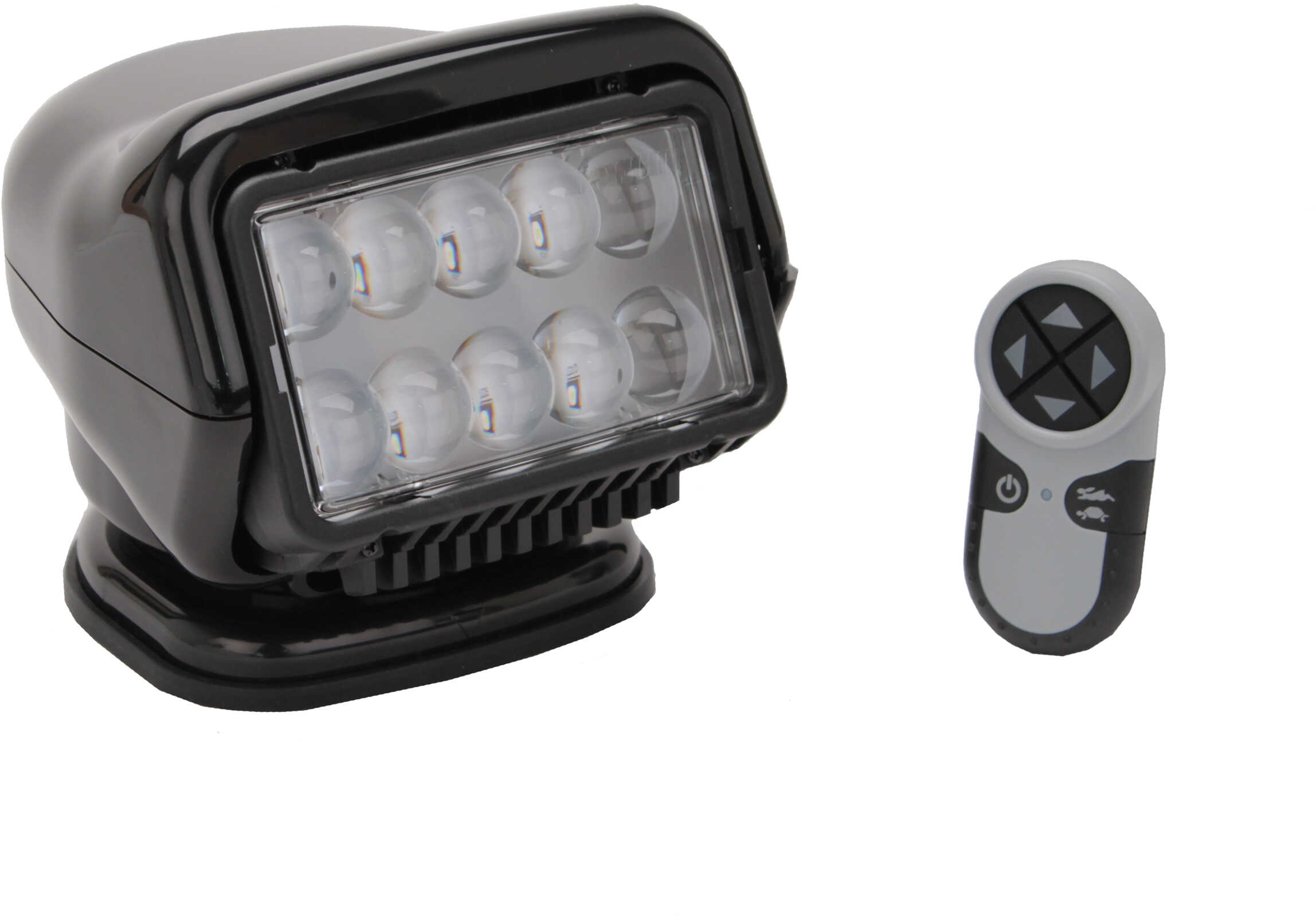 Golight LED Stryker Searchlight w/Wireless Handheld Remote - Permanent Mount - Black