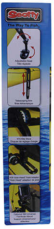 Scotty Kayak/SUP Transducer Mounting Arm w/Gear-Head