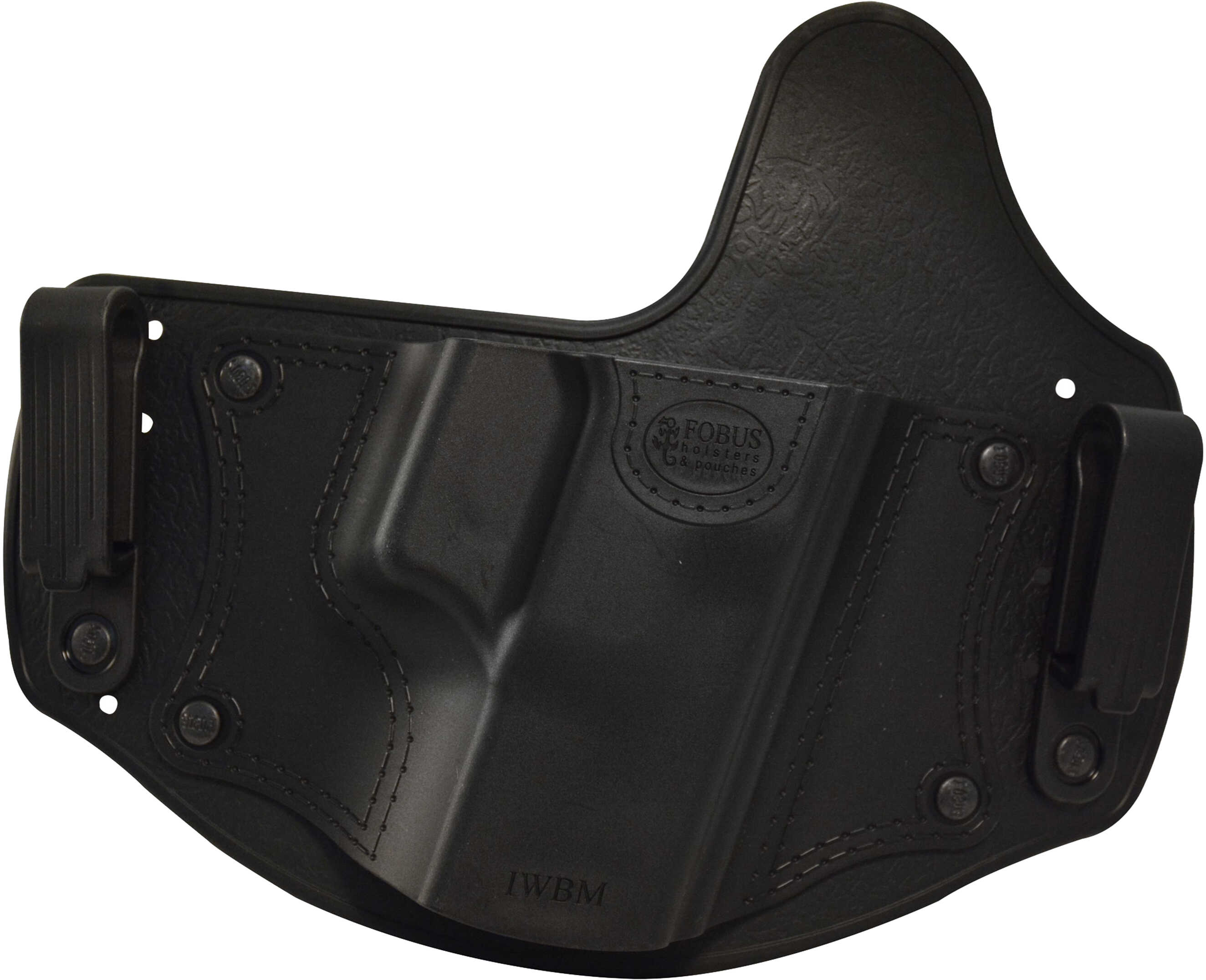 Fobus Universal Inside the Waistband Holster Right Hand Fits Medium Frame Handguns Nylon/Polymer Black