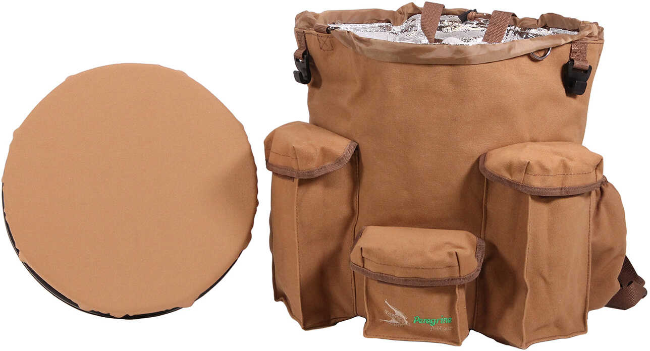 Peregrine OUTDOORS Venture Bucket PCK W/Seat Classic BRWN