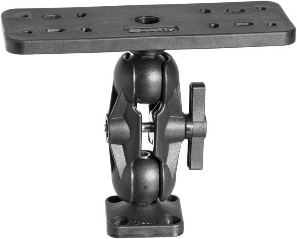 Scotty No. 163 Ball Mount with Fish Finder and Universal Pl
