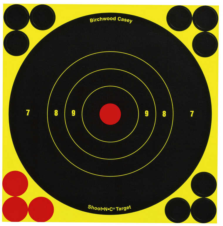 Birchwood Casey Shoot-N-C 6" Bull's-eye Target - 60 Pack