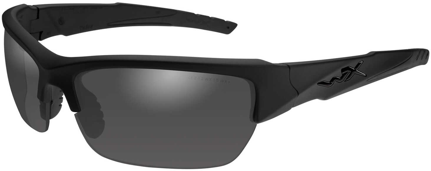 Wiley X CHVAL08 Valor Medium Smoke Gray Lens Polycarbonate Matte Black Frame