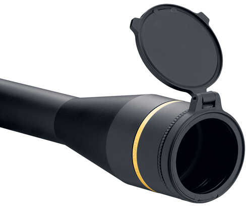 Leupold 59030 Alumina Scope Cover Matte Black Aluminum 20mm Objective Screw On Mount Flip Open