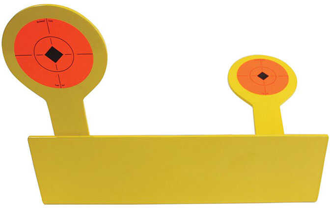 Birchwood Casey 47522 World Of Targets Bushwacker Steel Black/Orange/Yellow