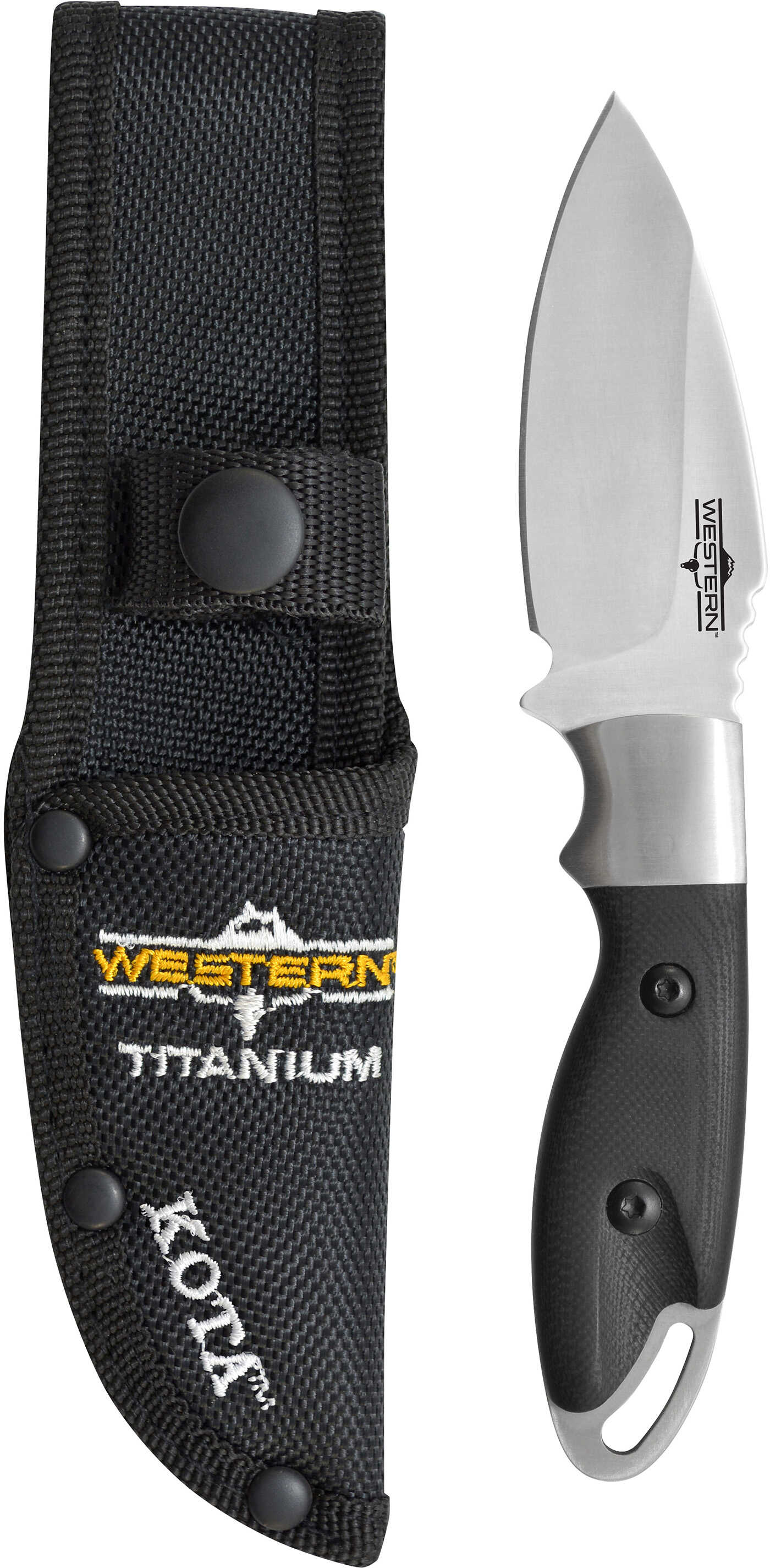Camillus Western Kota 7in Fixed Blade Ti Bonded Skin Knife