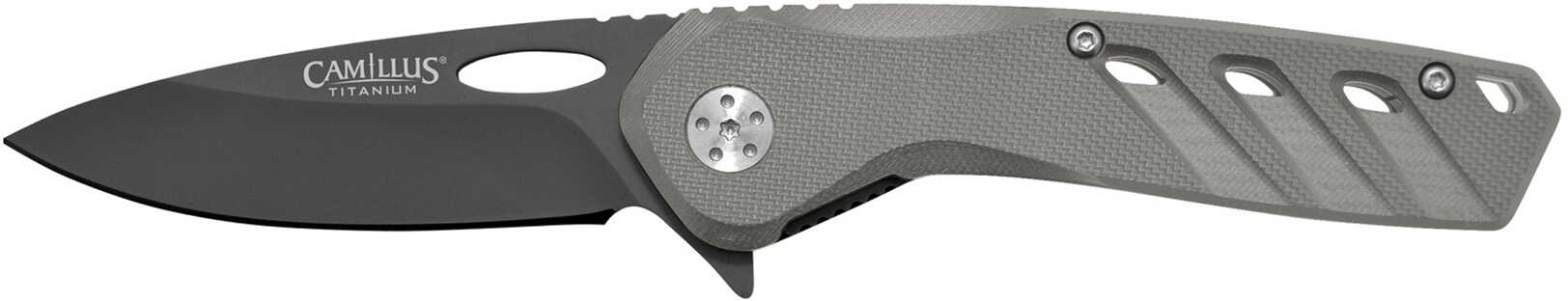 Camillus SLOT 6.75 inch Folding Knife 2.75 in Blade - Gray