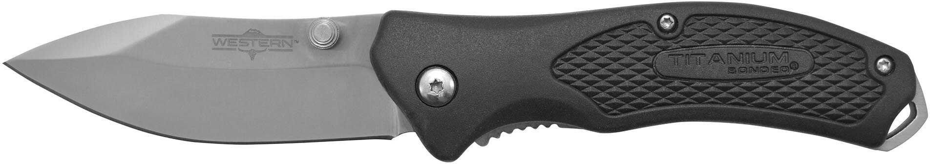 Western Blacktrax 7 inch Folding Knife