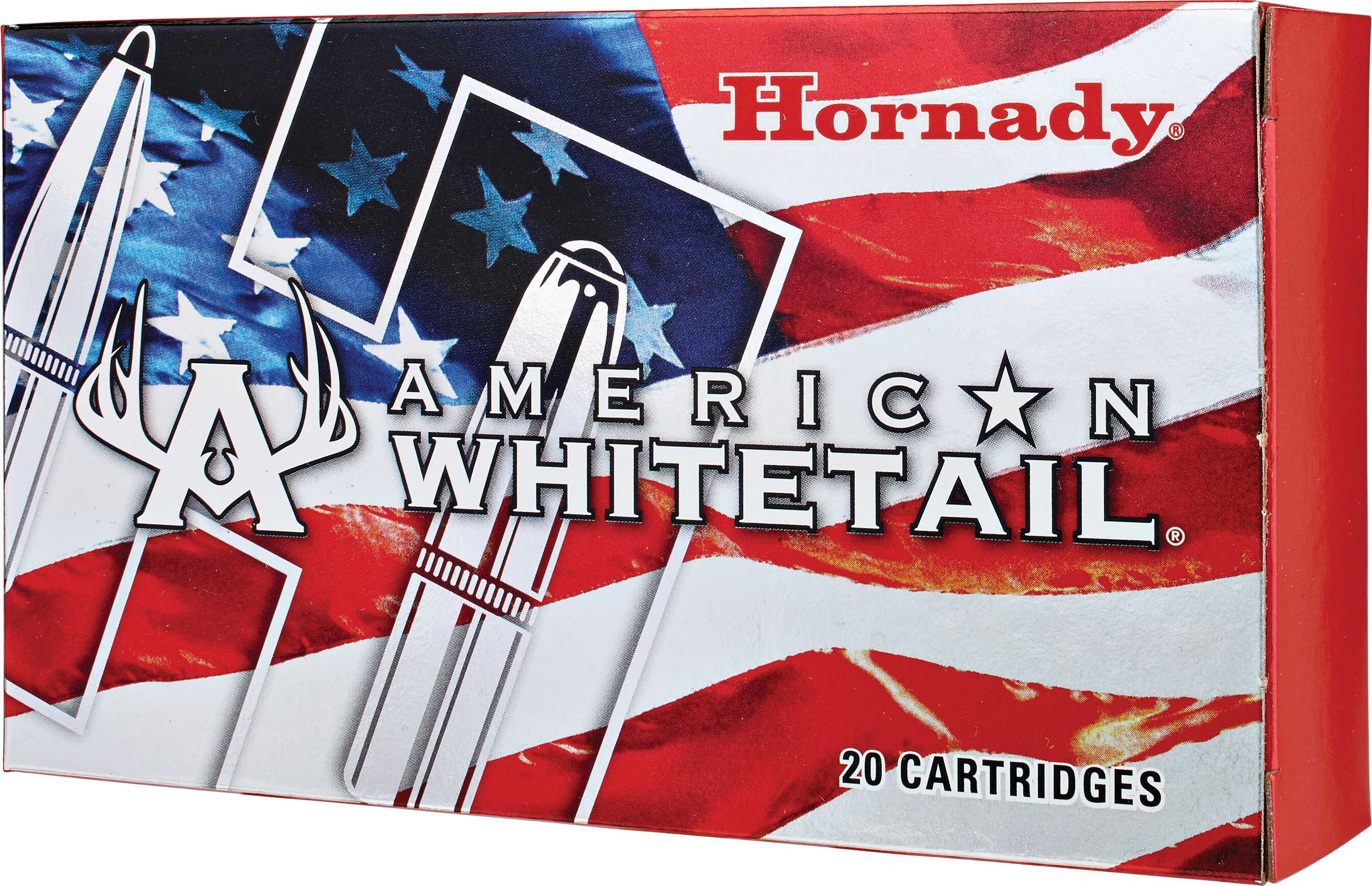 Hornady American Whitetail Rifle Ammunition .25-06 Rem 117 Gr BTSP 2749 Fps - 20/Box