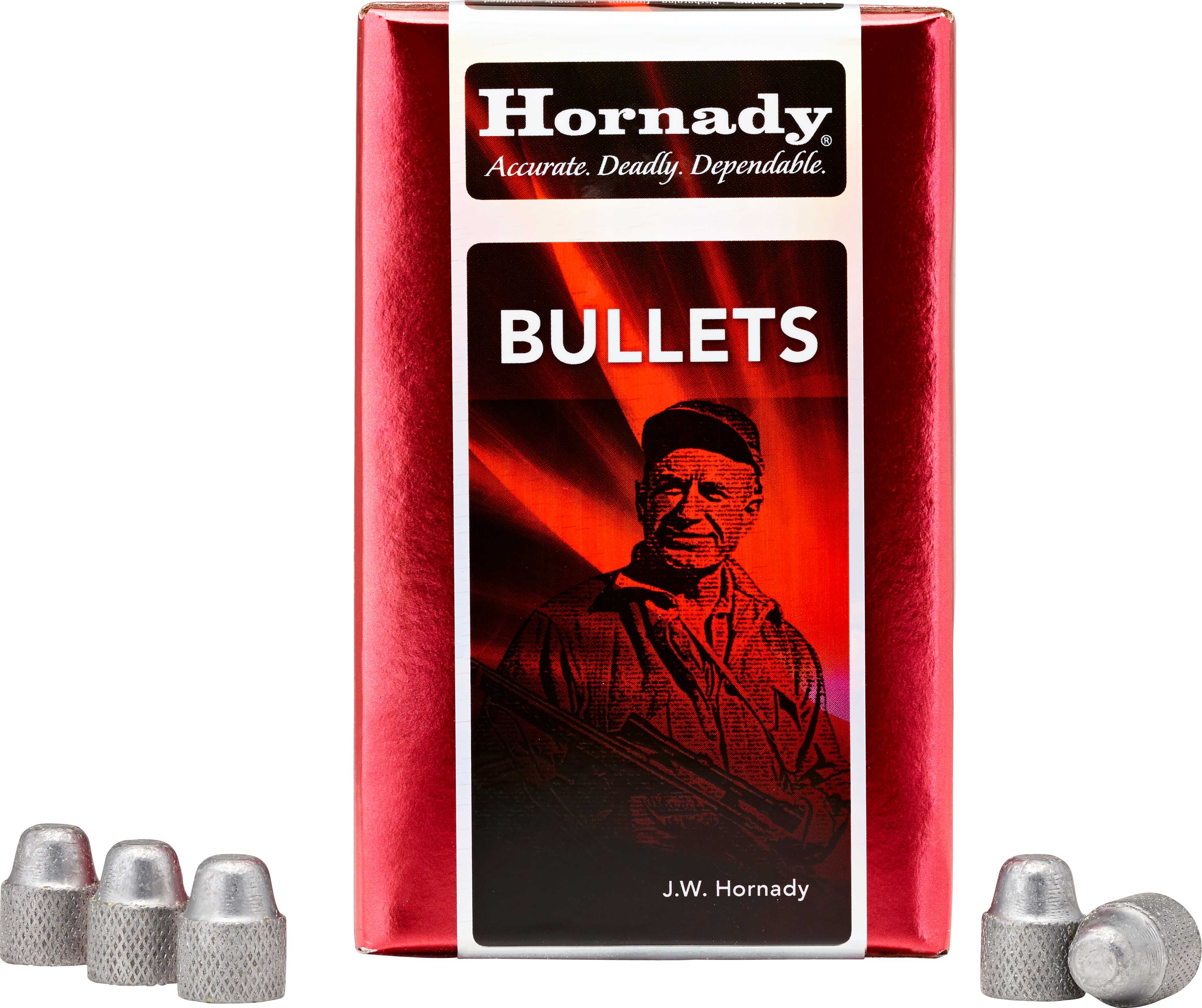 Hornady Lead Pistol Bullets .38 Cal .358" 158 Gr LRN 300/ct