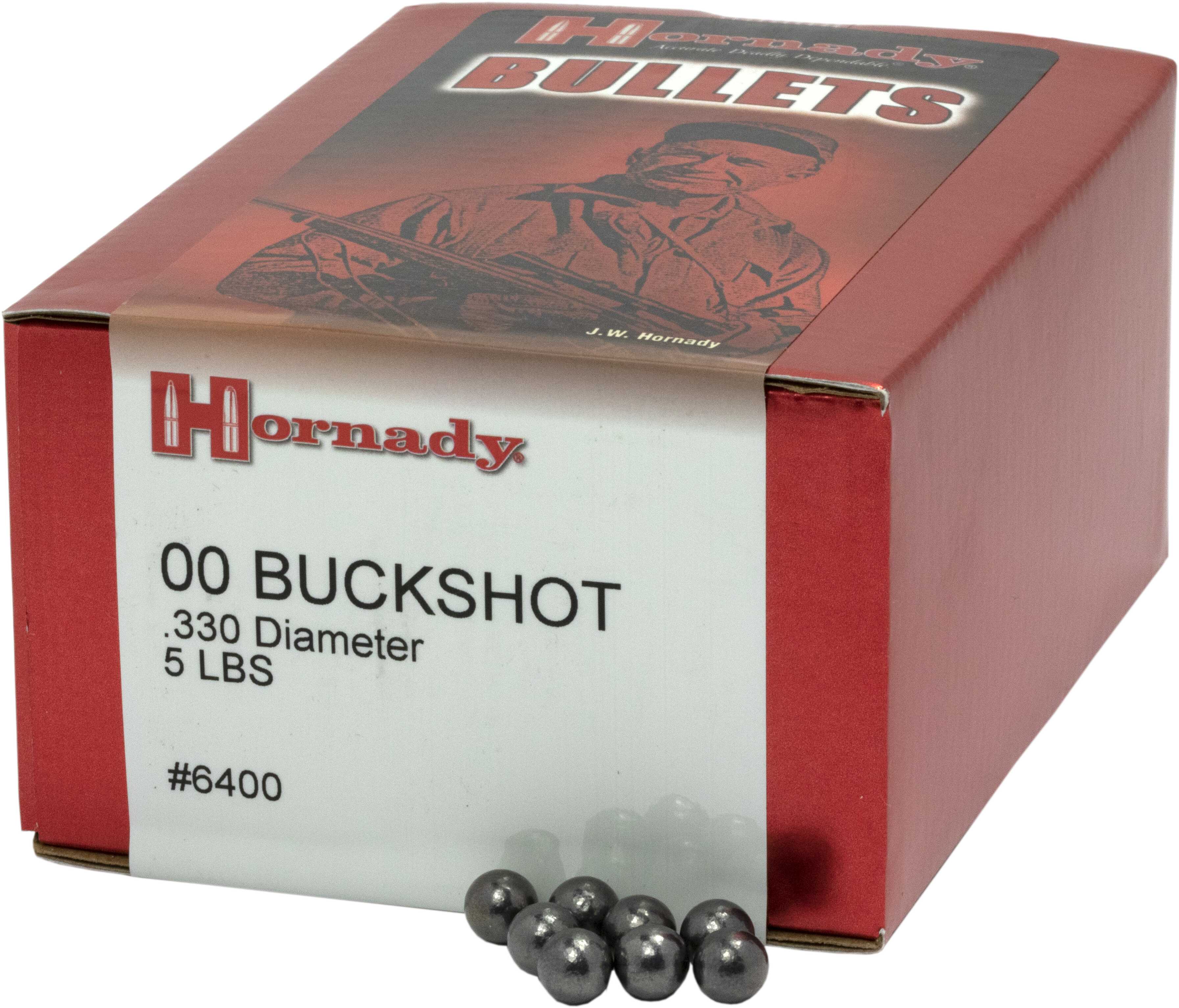 Hornady #00 .330 Diameter Buckshot 5 Pounds