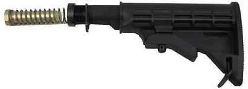 Tapco 16763 Intrafuse Mil-Spec AR-15 T6 Collapsible Stock Black