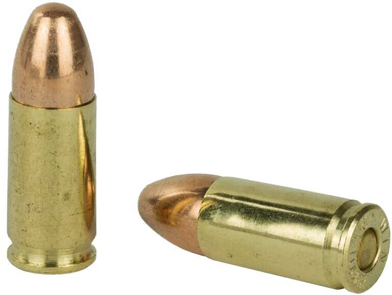 9mm Luger 115 Grain Full Metal Jacket 200 Rounds Winchester Ammunition