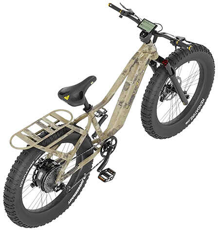 QuietKat Ranger Bike Veil Poseidon Camo Medium 5'6" To 6'/Shimano 7-Speed/750 Watt Hub-Drive Motor