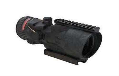 Trijicon 100006 ACOG 6x 48mm Obj 17 ft @ 100 yds FOV Black Matte Finish Illuminated Red Chevron 50 BAC