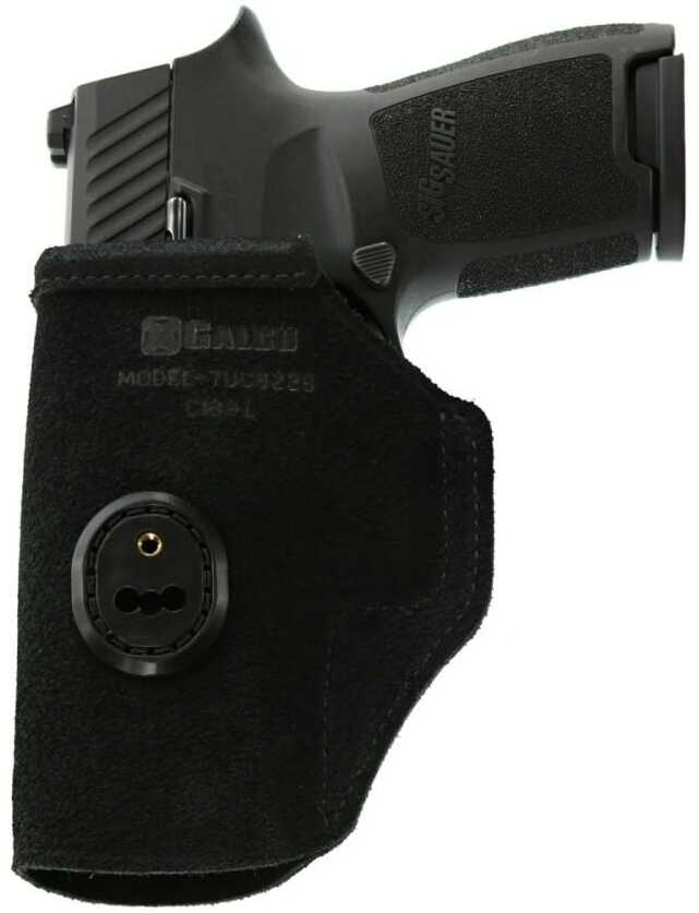 Galco Tuck-N-Go Inside The Pant Holster, 3.3 Inch Barrel for Glock 43 Steerhide Center Cut, Black Md: TUC800B