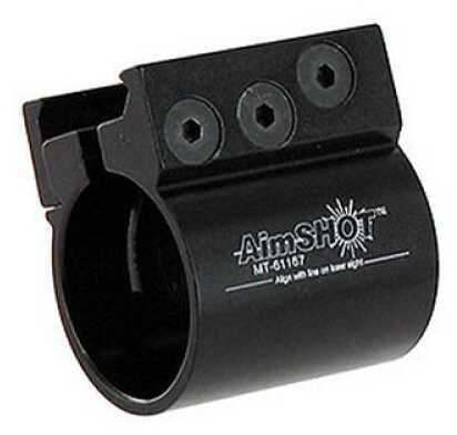 Aimshot Mt61167 Laser Mount For 8067 Weaver Style Matte Black Finish