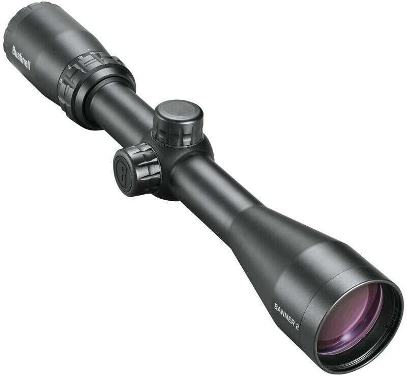 Bushnell Rb6394Bs11 Banner 2 Black 3-9X40mm 1" Tube Doa Quick Ballistic AO Reticle