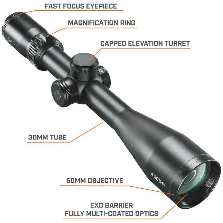 Bushnell Scope Elite 4500 4-16x50 Multi-x Sf 30mm Black