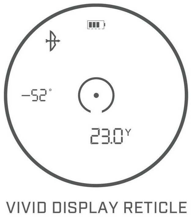 Bus 6X23.5MM Prime 1300 Black Laser Rnage Finder ATD