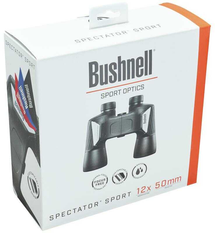 Bushnell Spectator Sport Binocular - 12x50 Black