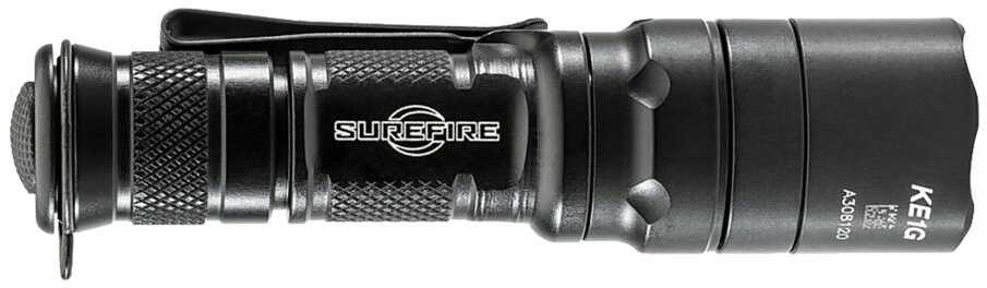 Surefire EDCL1T Everyday Carry 1 Dual-Output White LED 5/500 Lumens CR123A Lithium Battery Black Aluminum Body