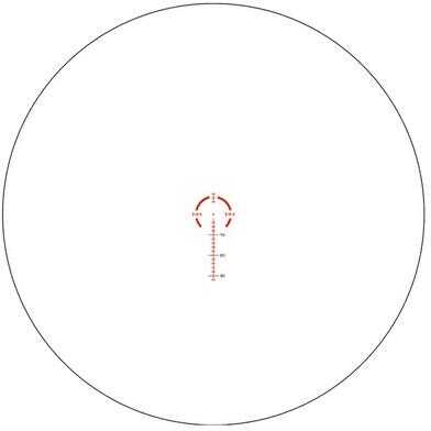 Swampfox Optics ARH11024B Arrowhead Black 1-10X 24mm 30mm Tube Guerrilla Dot BDC Reticle