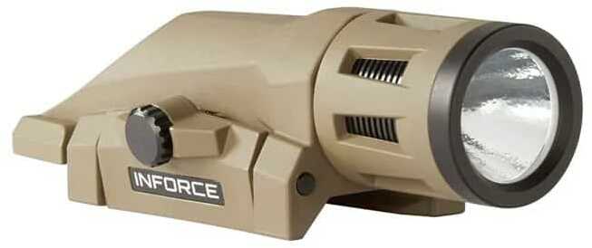 INFORCE WML-Weapon Mounted Light White/IR Multifunction Weaponlight Gen 2 Fits Picatinny Flat Dark Earth 400 Lumen for 1