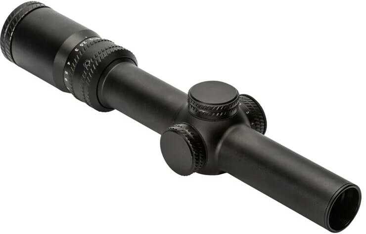 Sightmark Sm13138Cr1 Citadel 1-10X 24mm Obj 110.30-10.80 ft @ 100 yds FOV 30mm Tube Matte Black Finish Illuminated Red C