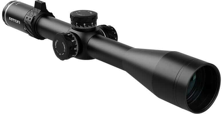 Riton 5 Conquer 5-25x56 Rifle Scope 34mm FFP PSR Reticle Illum Black