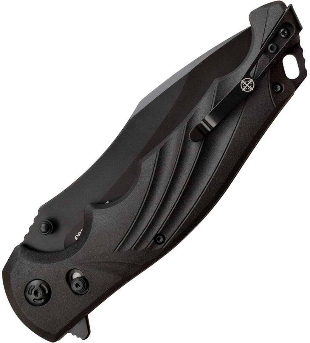 Master Cutlery Elite Tactical Conqueror Folding Knife Black