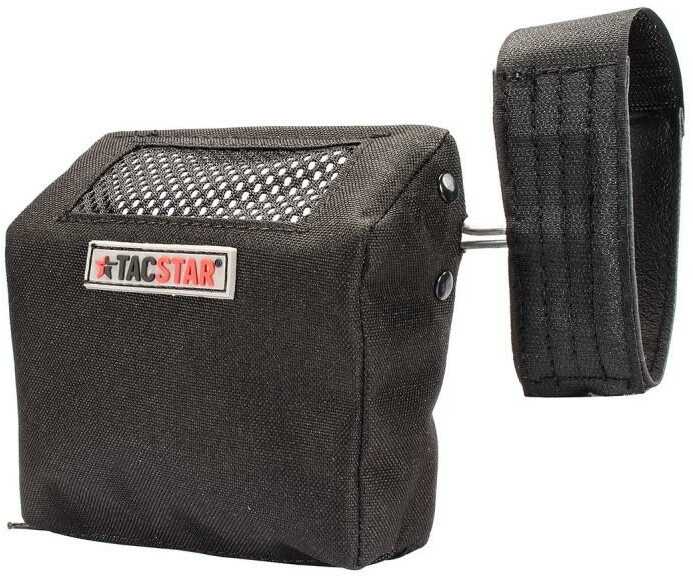 TACSTAR Universal Brass Catcher W/Velcro STRAPS Black