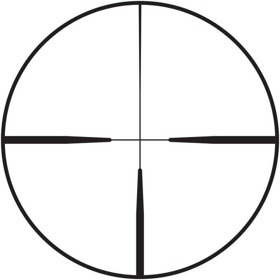 Leupold 180592 VX-Freedom Matte Black 2-7X 33mm 1" Tube Hunter-Plex Reticle
