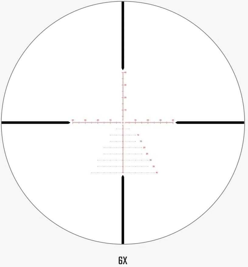 Athlon Argos BTR Gen2 6-24x50 Riflescope FFP APLR2 IR MOA Reticle Illuminated Black