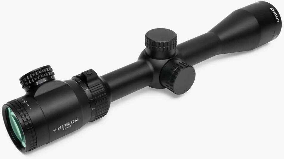 Athlon Neos 3-9x40 Muzzleloader Rifle Scope SFP BDC 250 IR Reticle Illuminated Black