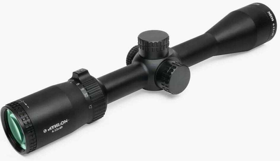 Athlon Neos 4-12x40 Riflescope SFP Center X MOA Reticle Illuminated Black