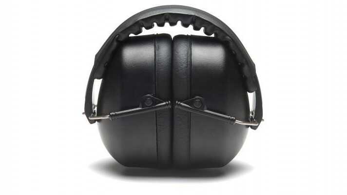 Pyramex Pm30 Series Fold-Away Ear Muffs 27Db Black