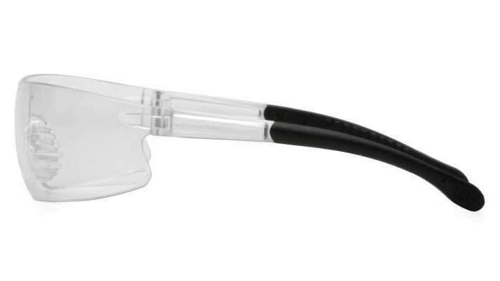 Pyramex Provoq Safety Glasses Black With Clear Lens