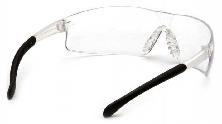 Pyramex Provoq Safety Glasses Black With Clear Lens