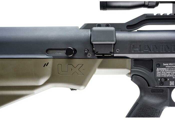 Umarex Hammer Big Bore Pcp Hunting Air Rifle .50 Cal 2/Rd 29.5" Barrel 760 Fps
