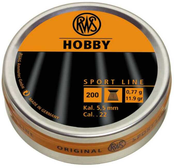 Umarex RWS Hobby Airgun Pellets .22 Cal 200/ct