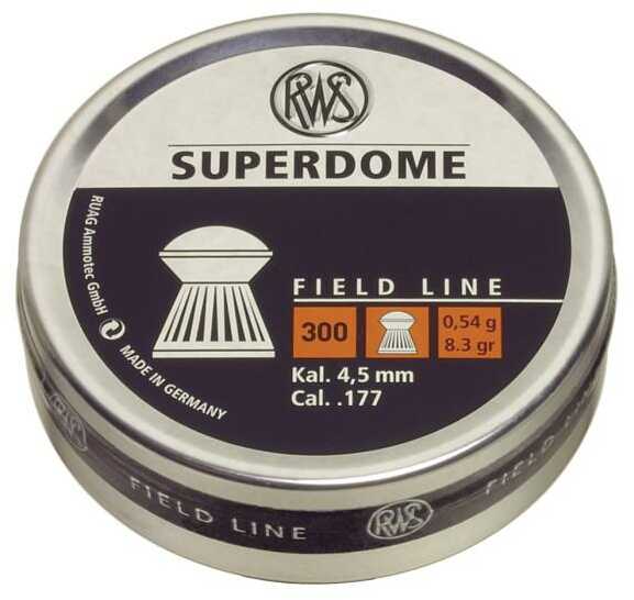 Umarex RWS Superdome Airgun Pellets .177 Cal 300/ct