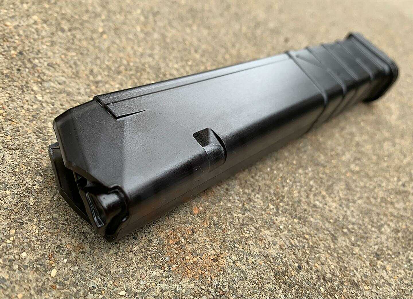 SDS Handgun Magazine. - 9mm Glock Style Polycarbonate Smoke 33 Rd