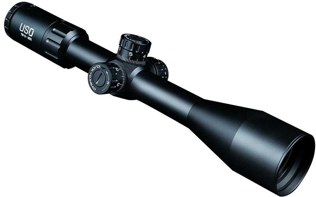 US Optics TS-Series TS-25 Rifle Scope - 5-25x50mm 30mm FFP CMS (Carolina Mil Scale)