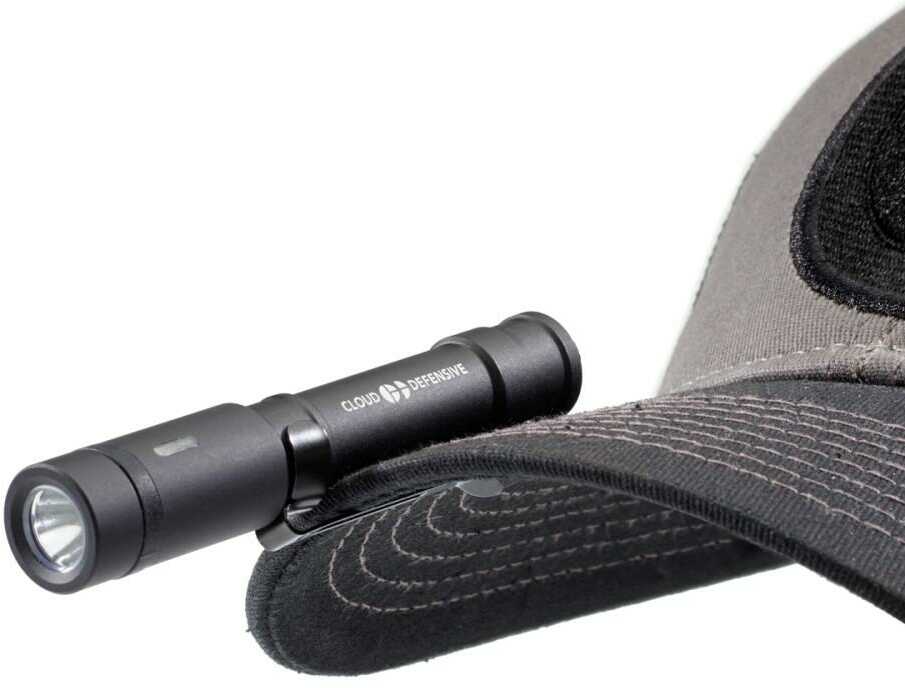 Cloud Defensive Chircro Admin Flashlight 350 Lumens With Hat Clip