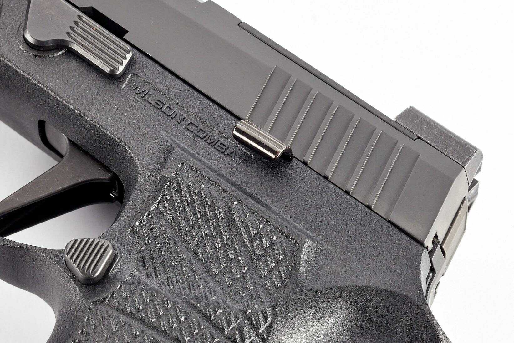 Wilson Combat Extended Slide Stop For Sig Sauer P320