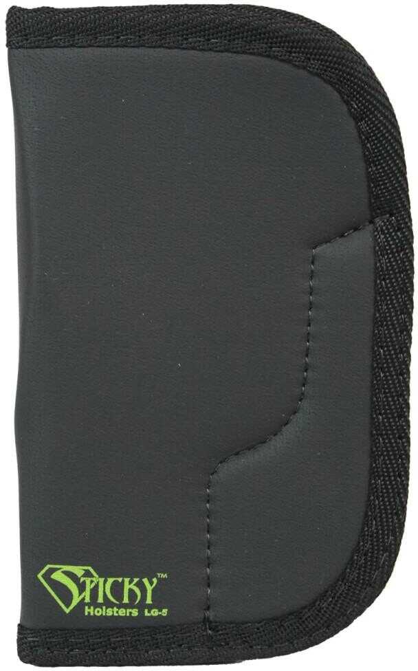 Sticky Holster Lg-5 Large For Revolvers With Up To 4" Barrel Black Ambi