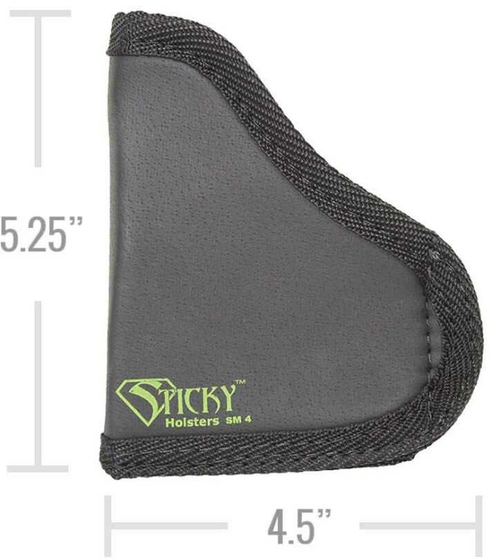 Sticky Holsters Sm-4 Small Grey For Taurus Curve/Double Tap Defense /Bond Arms Back Up Ambi