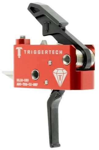 TriggerTech AROTRB14NNF Diamond With Bolt Release AR-Platform Two Stage Flat 1.50-4.00 Lbs