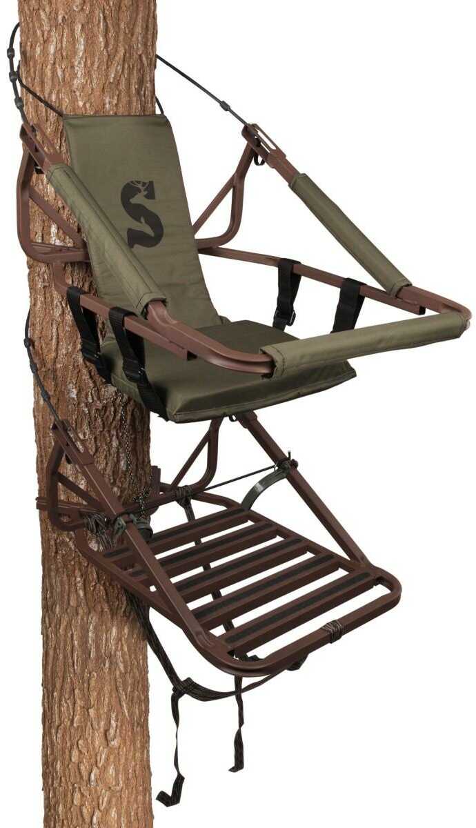 Summit Viper Steel Treestand OD Green Brown